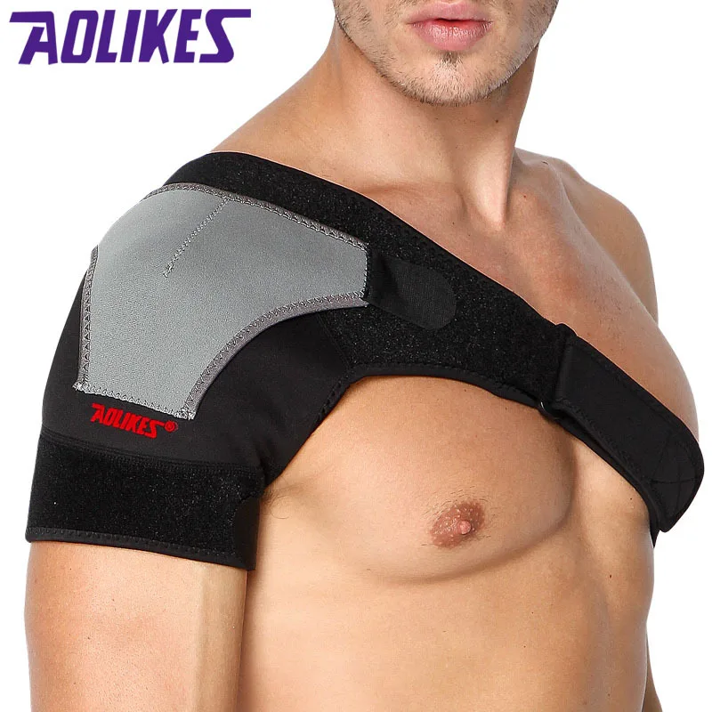 AOLIKES Adjustable Left Right Shoulder Bandage Protector Brace Joint Pain Injury Shoulder Support Strap Training Sport Equipment
AOLIKES Adjustable Left Right Shoulder Bandage Protector Brace Joint Pain Injury Shoulder Support Strap Training Sport Equipment