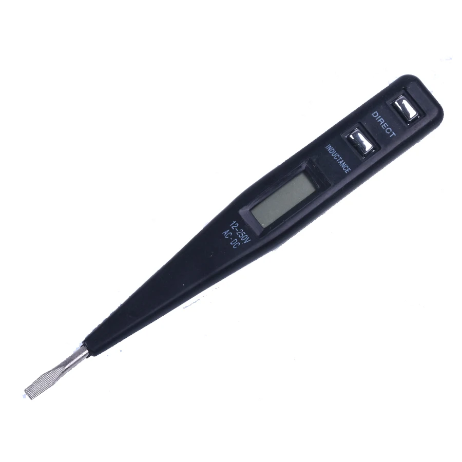 Multi-function LCD Display Testing Meter AC DC 12-250V Voltage Digital Electric Tester Detector Pen 13cm Home and Car Tester
Multi-function LCD Display Testing Meter AC DC 12-250V Voltage Digital Electric Tester Detector Pen 13cm Home and Car Tester