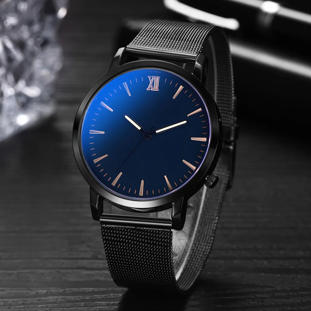 2019 Luxury Brand Fashion Casual Unobtrusive Simple montre homme Business Net With Strap Men's Watch Relogios Masculino Q7
2019 Luxury Brand Fashion Casual Unobtrusive Simple montre homme Business Net With Strap Men's Watch Relogios Masculino Q7