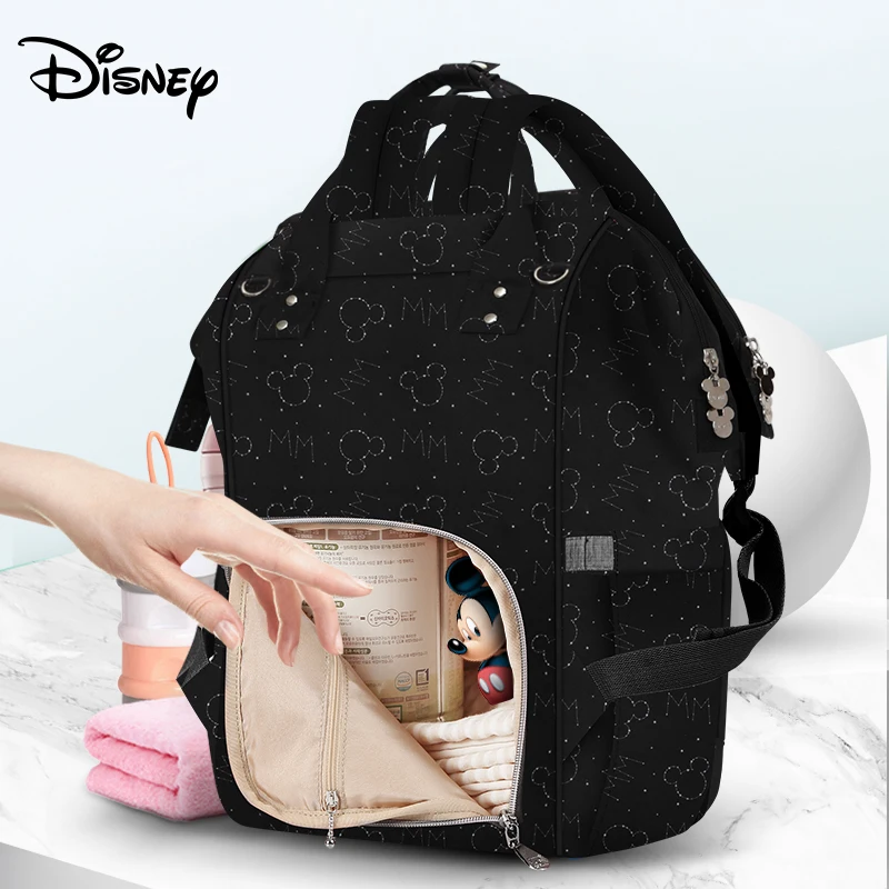 Disney USB Waterproof Diaper Bags Large Capacity Oxford Cloth Insulation Bags Bottle Feeding Storage Bag Mummy Travel Backpack
Disney USB Waterproof Diaper Bags Large Capacity Oxford Cloth Insulation Bags Bottle Feeding Storage Bag Mummy Travel Backpack
