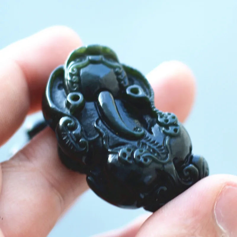 Certificate Real Natural Green Hetian Stone Pendant Carved Fortune Pixiu Pendant Necklace Gift for Men's Jewelry Free Rope
Certificate Real Natural Green Hetian Stone Pendant Carved Fortune Pixiu Pendant Necklace Gift for Men's Jewelry Free Rope