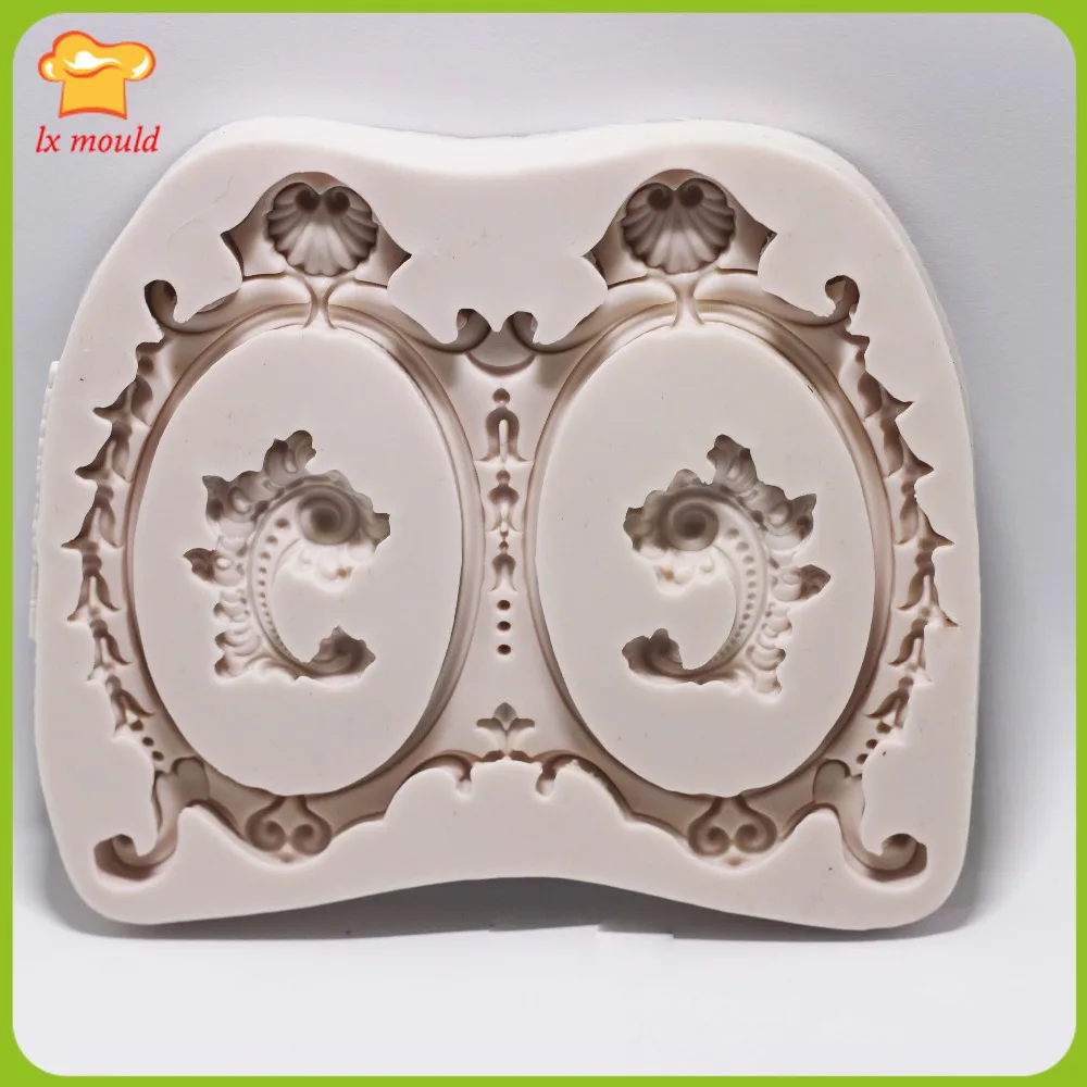LXYY New European-style Oval Large Double Frame Dry Pace Decorative Candy-Resistant Silicone Molds
LXYY New European-style Oval Large Double Frame Dry Pace Decorative Candy-Resistant Silicone Molds