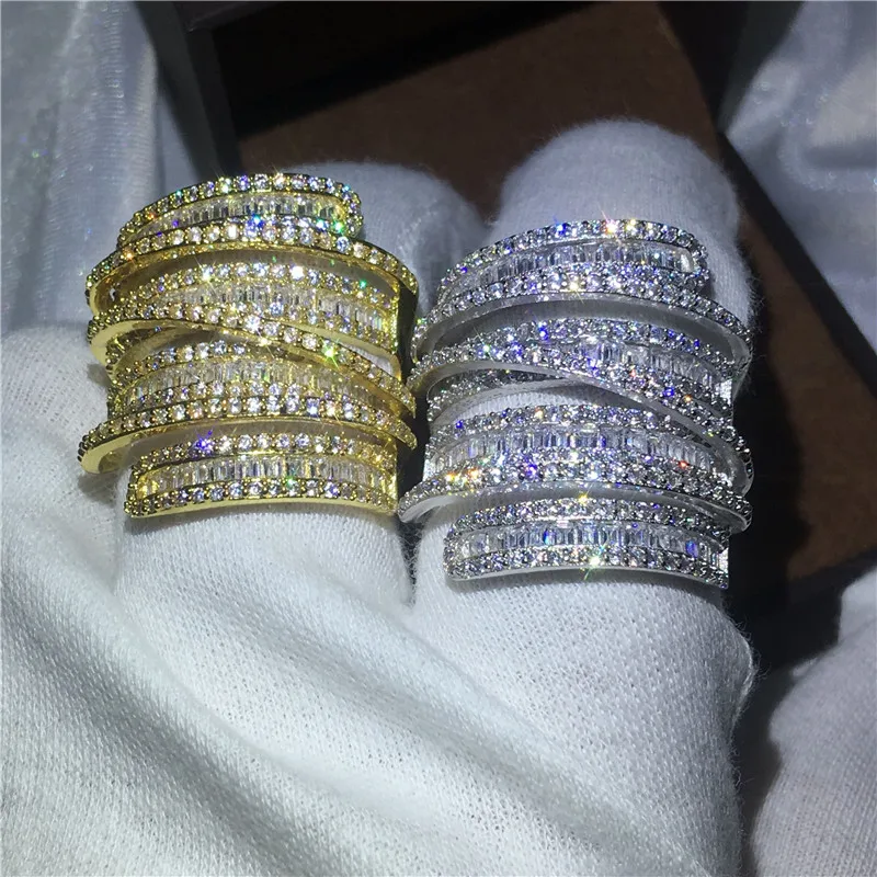 Luxury Big Ring Yellow Gold Filled Engagement Wedding Band Rings for women men T shape AAAAA zircon cz Finger Jewelry
Luxury Big Ring Yellow Gold Filled Engagement Wedding Band Rings for women men T shape AAAAA zircon cz Finger Jewelry