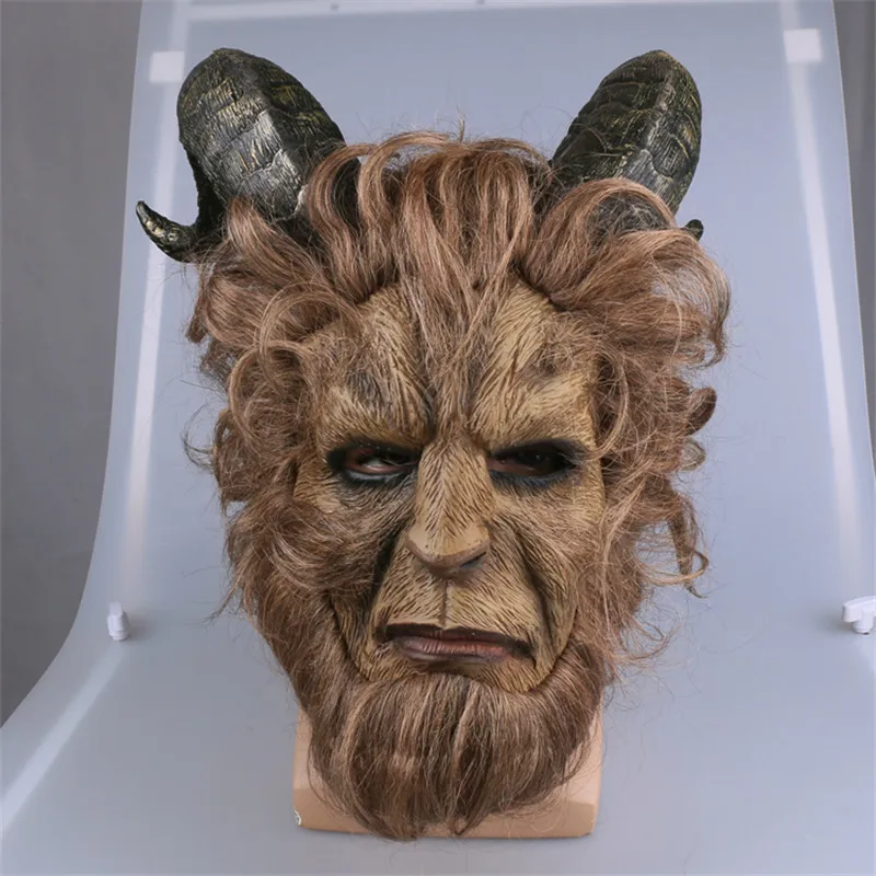 New Movie Beauty and the Beast Cosplay Beast prince mask Costume suit for Halloween and Party
New Movie Beauty and the Beast Cosplay Beast prince mask Costume suit for Halloween and Party