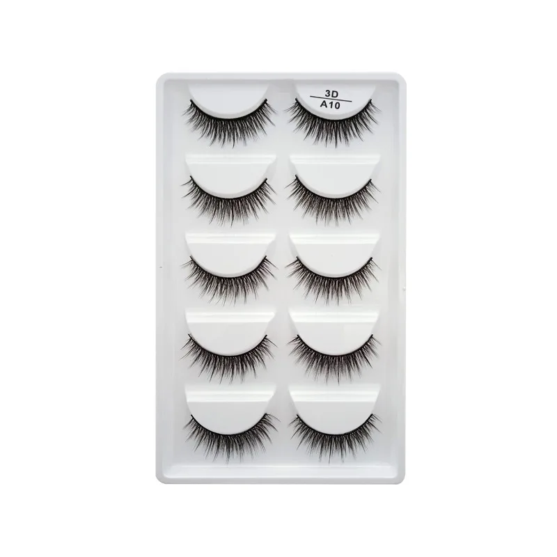 New Fashion 5 Pairs 3D Eyelashes Fashion Natural Long Black False Eyelashes Professional Eyelash Extension Tool
New Fashion 5 Pairs 3D Eyelashes Fashion Natural Long Black False Eyelashes Professional Eyelash Extension Tool