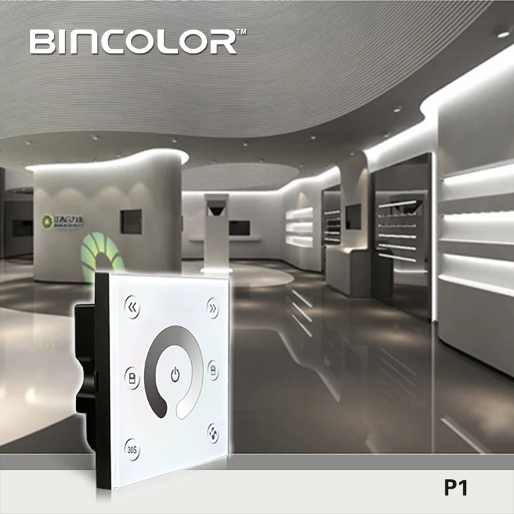 For single color led strip light tape DC12V - 24V P1 Brightness LED Dimmer Smart Touch Panel T1 RF Remote Wireless Controller
For single color led strip light tape DC12V - 24V P1 Brightness LED Dimmer Smart Touch Panel T1 RF Remote Wireless Controller