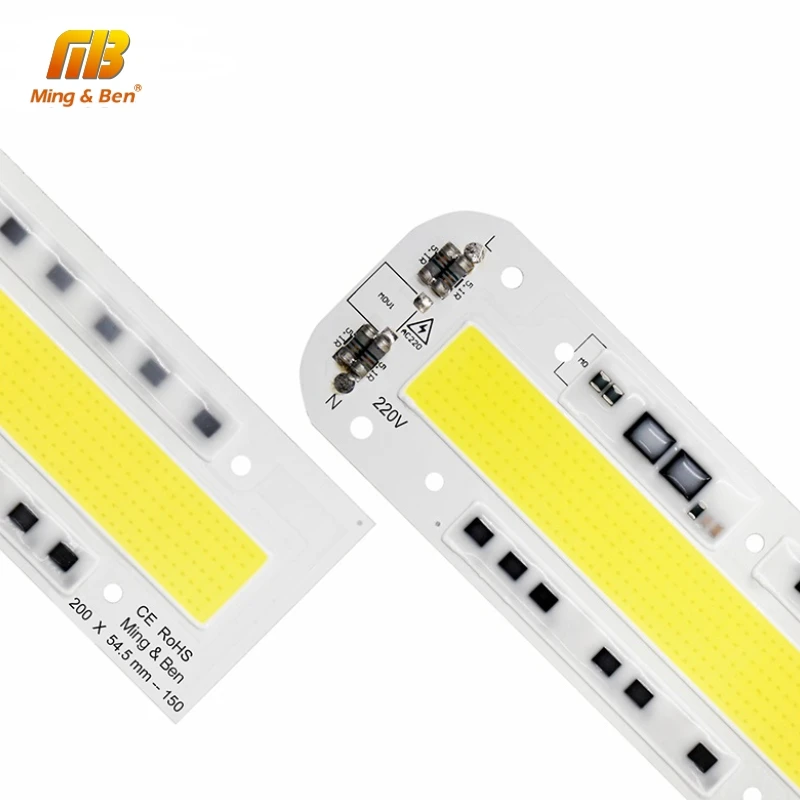 Светодиодная лампа с COB чипом для уличного освещения Smart IC 30 Вт 50 70 100 150 220 В 110 IP65|led