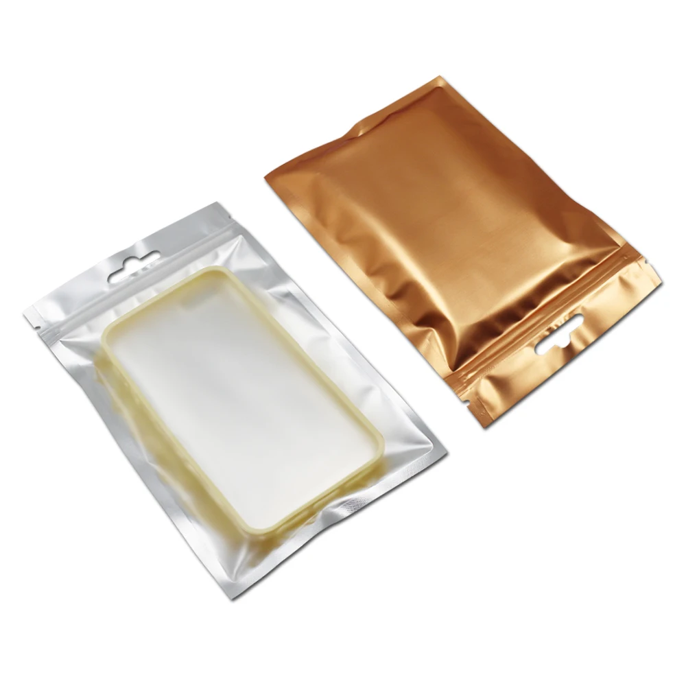200Pcs/lot Matte Clear Front Orange Back Aluminum Foil Zipper Package Pouch Snack Electronics Mylar Plastic Ziplock Pack Bag
200Pcs/lot Matte Clear Front Orange Back Aluminum Foil Zipper Package Pouch Snack Electronics Mylar Plastic Ziplock Pack Bag