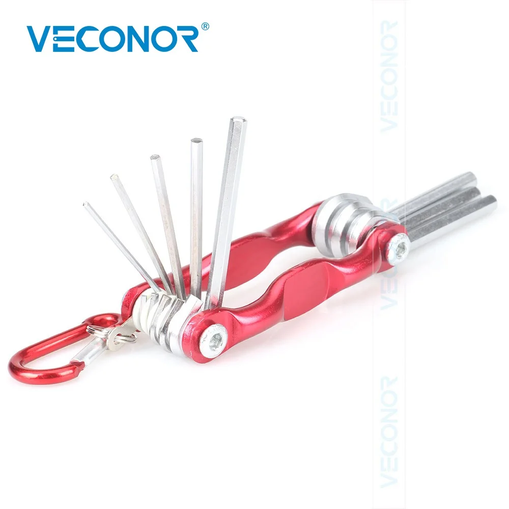 1.5-6mm 8PCS Aluminum Folding Hex Key Set With Carabiner Allen Key Pocket Set Steel Portable Mini Tools Scalable
1.5-6mm 8PCS Aluminum Folding Hex Key Set With Carabiner Allen Key Pocket Set Steel Portable Mini Tools Scalable