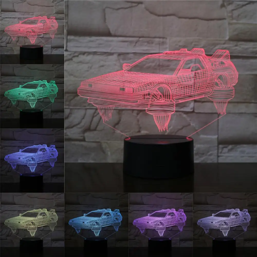 3D Led Night Light Concept Flying Car 3D Bedside Lighting Gifts for Kids Sleeping Flashlight Mood Led Creative Present Children
3D Led Night Light Concept Flying Car 3D Bedside Lighting Gifts for Kids Sleeping Flashlight Mood Led Creative Present Children
