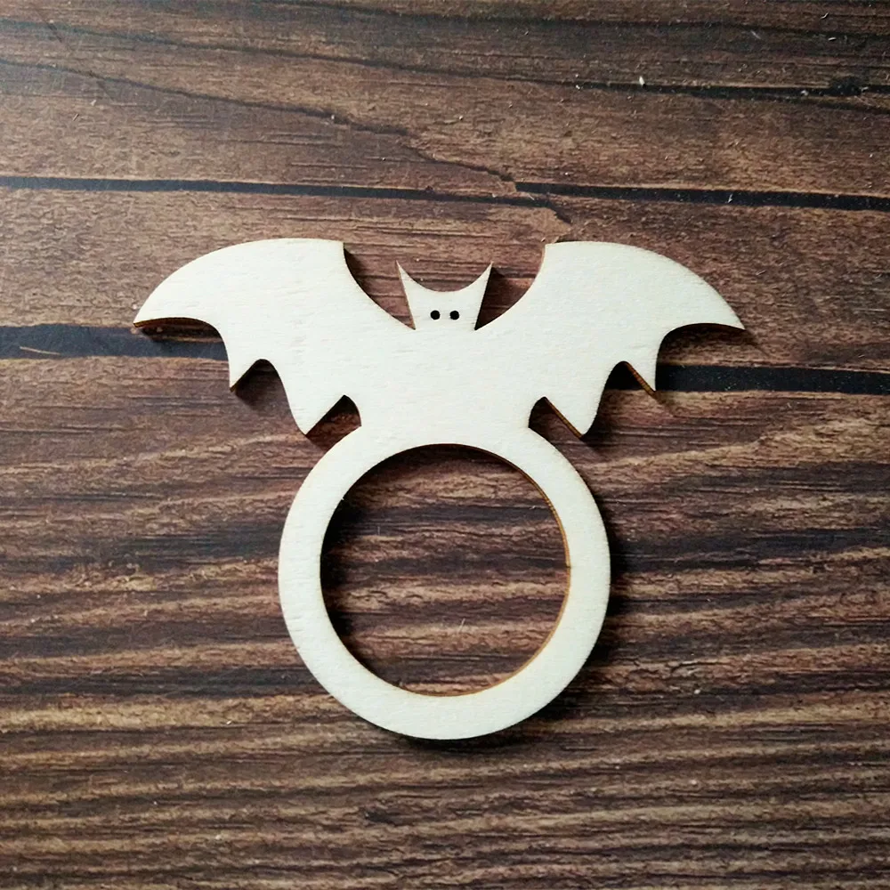 24pcs Halloween Bat Wooden Napkin Rings Halloween Napkin Holders Party Table Decorations
24pcs Halloween Bat Wooden Napkin Rings Halloween Napkin Holders Party Table Decorations
