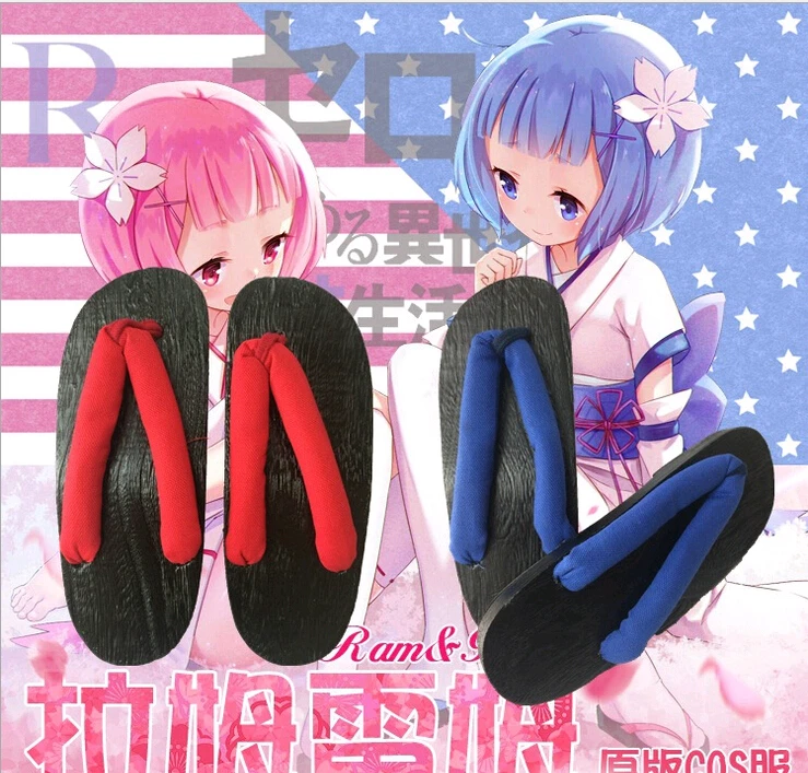 Re Zero kara Hajimeru Isekai Seikatsu Ram Rem японские Сабо обувь для юного детства обувь для костюмированной вечеринки
Re Zero kara Hajimeru Isekai Seikatsu Ram Rem японские Сабо обувь для юного детства обувь для костюмированной вечеринки