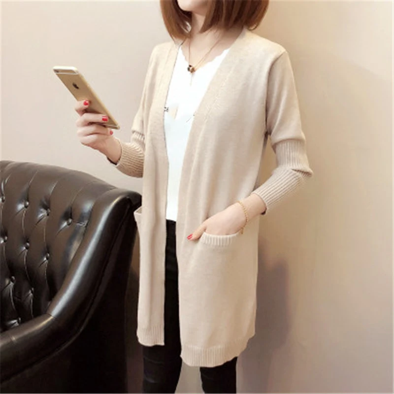 Women Sweaters and Cardigans 2019 New Fashion Autumn Winter Long Sleeve Loose Knitted V-neck Cardigan Female Sweaters PZ1172
Women Sweaters and Cardigans 2019 New Fashion Autumn Winter Long Sleeve Loose Knitted V-neck Cardigan Female Sweaters PZ1172
