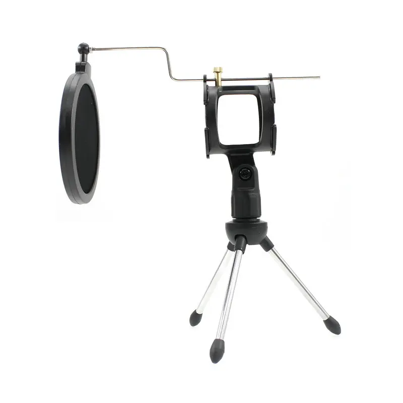 Professional Adjustable Desktop Microphone Filter Stand Studio Audio Double Pop Mic Filter Tripod Holder Bracket
Professional Adjustable Desktop Microphone Filter Stand Studio Audio Double Pop Mic Filter Tripod Holder Bracket