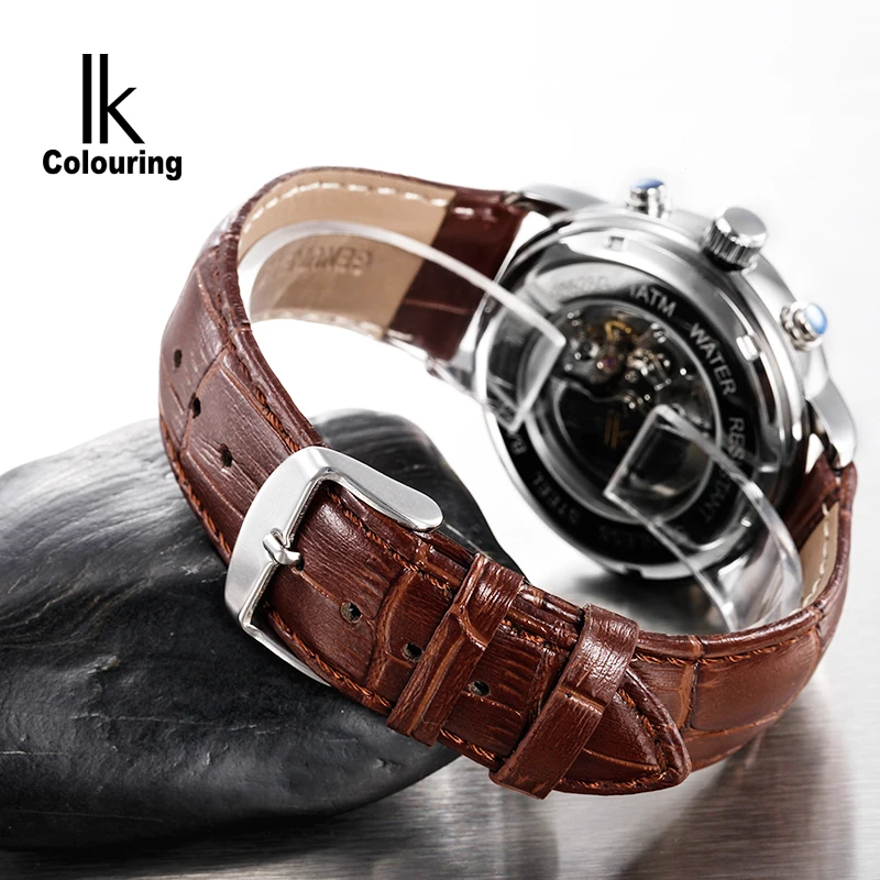New 2019 IK Colouring Watches for Men Luxury Business Casual Automatic Mechanical Wristwatch
New 2019 IK Colouring Watches for Men Luxury Business Casual Automatic Mechanical Wristwatch
