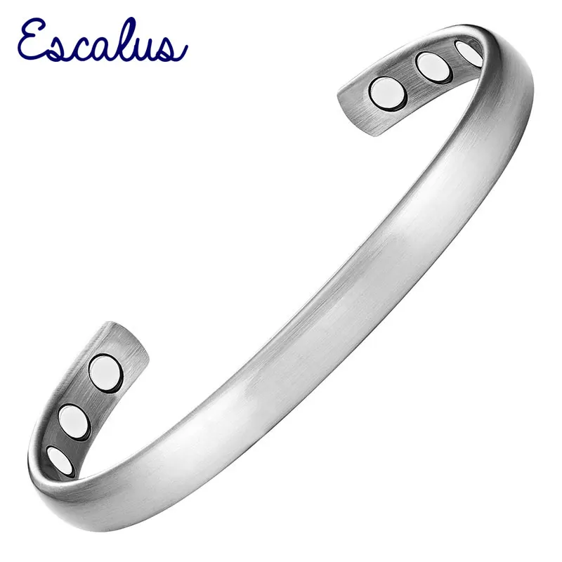 Escalus Unisex Smooth Antique Silver Powerful Magnetic Stylish Copper Bangle Trendy Healing Bracelet Wristband Charm
Escalus Unisex Smooth Antique Silver Powerful Magnetic Stylish Copper Bangle Trendy Healing Bracelet Wristband Charm