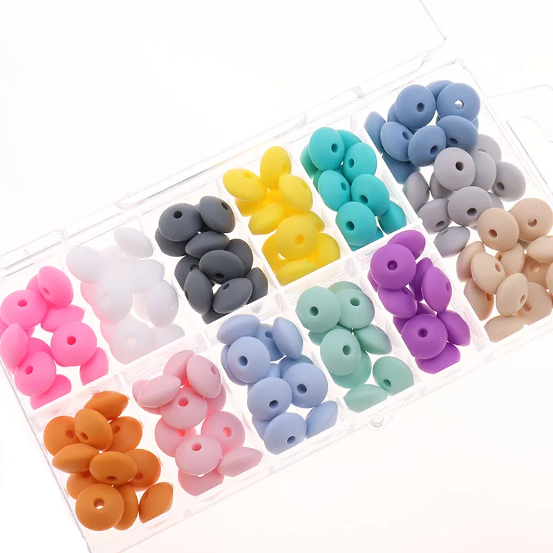 12*7mm 100pcs Baby Teether Pearl Silicone Lentil Beads BPA Free Babies Teething Necklace Bracelet DIY Charming Nursing Toys Care
12*7mm 100pcs Baby Teether Pearl Silicone Lentil Beads BPA Free Babies Teething Necklace Bracelet DIY Charming Nursing Toys Care