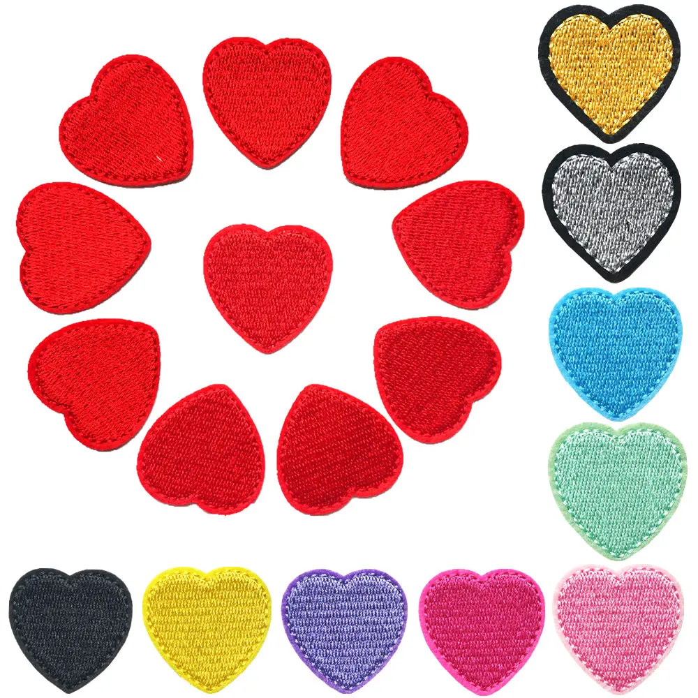 10PCS Red Hearts Silver Gold Fabric Embroidery Sew Iron On Patches Badges For Clothes DIY Appliques Craft Decoration Sticker
10PCS Red Hearts Silver Gold Fabric Embroidery Sew Iron On Patches Badges For Clothes DIY Appliques Craft Decoration Sticker