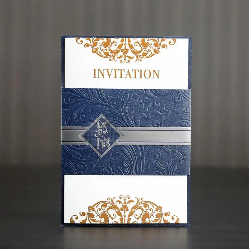 20pcs/lot Creative Business Invitation Cards Folding Personality Invitations with Blank Inner Page Birthday Wedding Invitation
20pcs/lot Creative Business Invitation Cards Folding Personality Invitations with Blank Inner Page Birthday Wedding Invitation