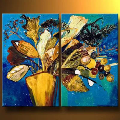 2 pcs Hand Painted Canvas Painting-Flowers In A Vase-Modern Canvas Art Wall Decor-Floral Oil Painting Wall Art
2 pcs Hand Painted Canvas Painting-Flowers In A Vase-Modern Canvas Art Wall Decor-Floral Oil Painting Wall Art