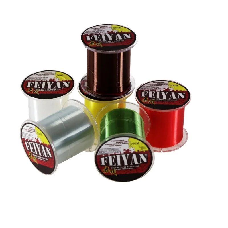 1000 meters nylon fishing line strong and non water absorbed suitable for big fish
1000 meters nylon fishing line strong and non water absorbed suitable for big fish