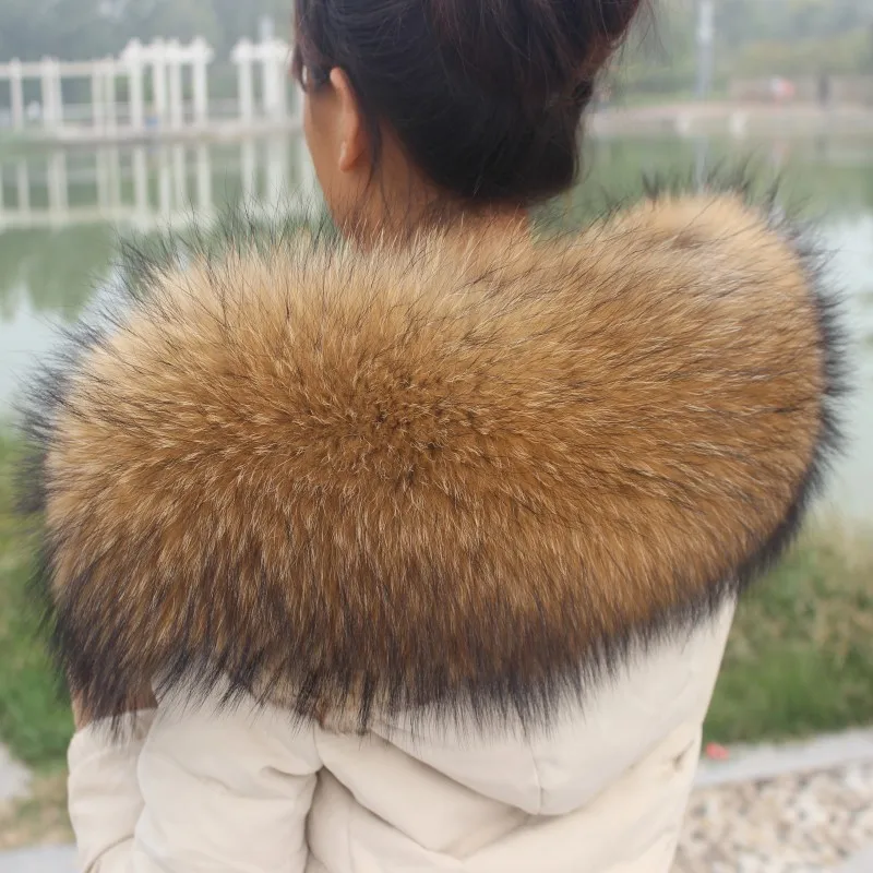 Inter 100% Genuine Real Natural Raccoon Fur Collar Women Scarf Fashion Coat Sweater Scarves Luxury Raccoon Fur Neck Cap
Inter 100% Genuine Real Natural Raccoon Fur Collar Women Scarf Fashion Coat Sweater Scarves Luxury Raccoon Fur Neck Cap