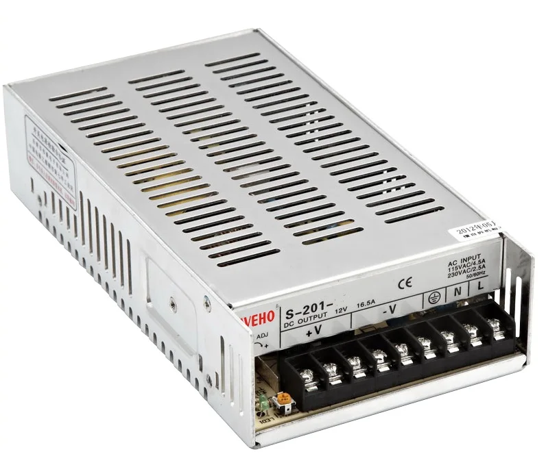 Professional switching power supply 201W 12V 16.5A manufacturer 201W 12v power supply transformer
Professional switching power supply 201W 12V 16.5A manufacturer 201W 12v power supply transformer