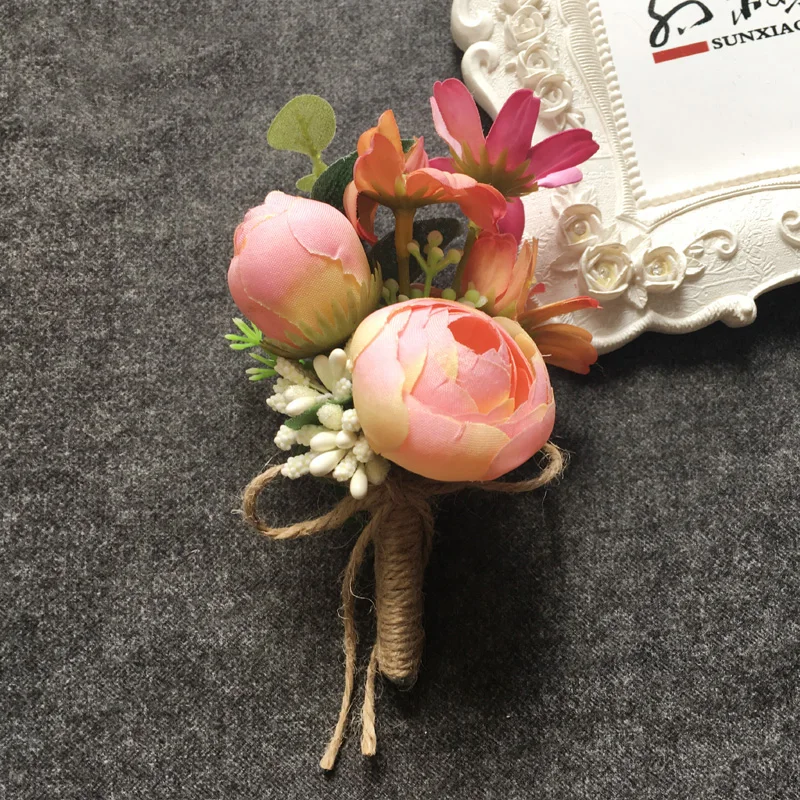 5Pcs/Lot Handmade Wedding Groom Boutonniere Groomsman Corsage Artificial Rose Flower Party Prom Brooch Corages Suit Accessories
5Pcs/Lot Handmade Wedding Groom Boutonniere Groomsman Corsage Artificial Rose Flower Party Prom Brooch Corages Suit Accessories
