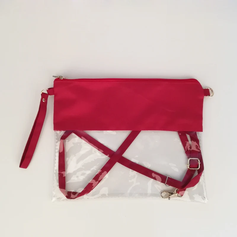 11.6*9 inch Waterproof PVC Clutch Wholesale Blanks Joint Transparent Crossbody Pouch 5colors Bridal Gift Handbag DOM1061056
11.6*9 inch Waterproof PVC Clutch Wholesale Blanks Joint Transparent Crossbody Pouch 5colors Bridal Gift Handbag DOM1061056