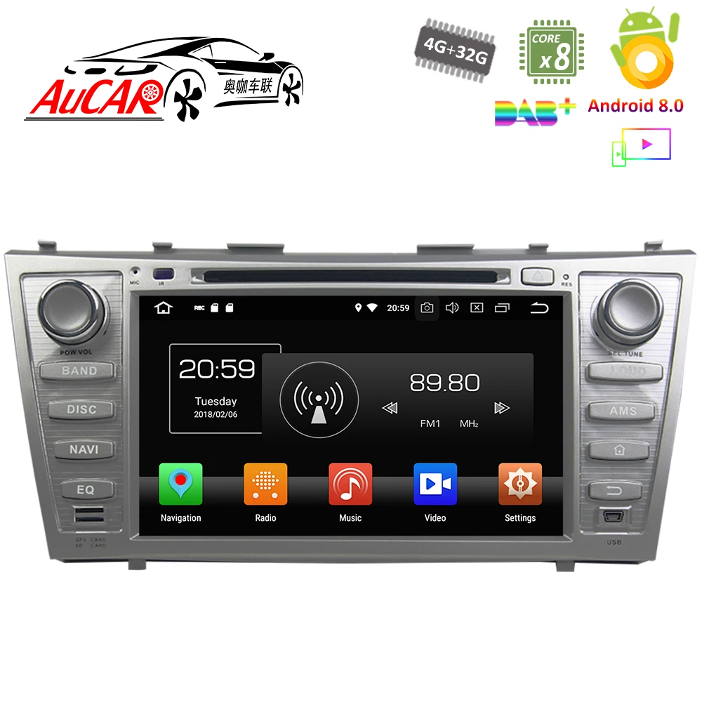Android Car DVD Player for Toyota Camry 2006 - 2011 Car GPS Multimedia system HD Bluetooth Radio WIFI 4G AUX touch screen 2 din
Android Car DVD Player for Toyota Camry 2006 - 2011 Car GPS Multimedia system HD Bluetooth Radio WIFI 4G AUX touch screen 2 din