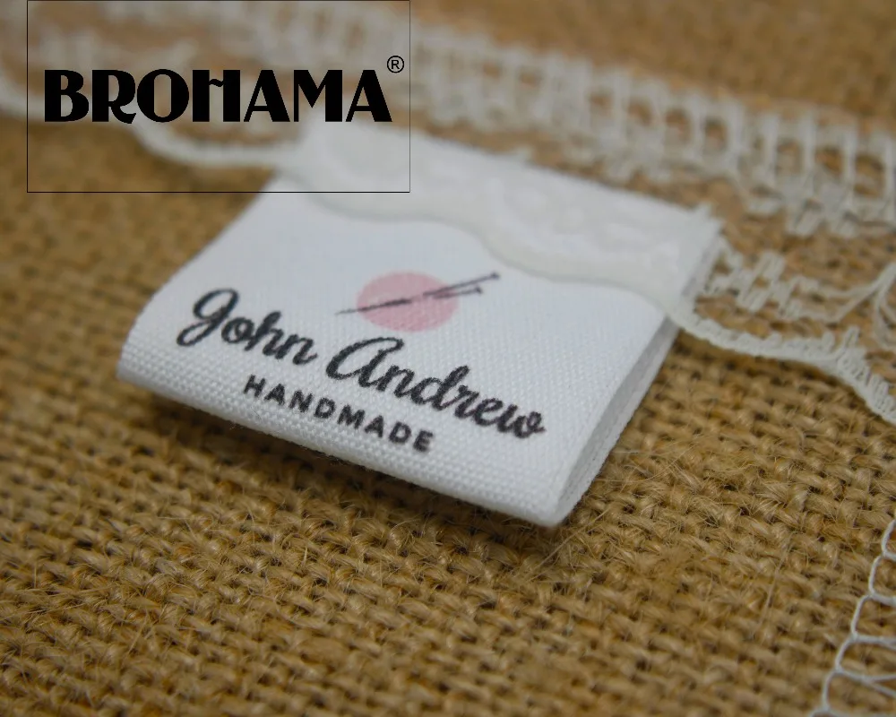 Sewing labels / custom brand labels, clothing labels, knitting, fabric 100% cotton, High quality printing (MD543)
Sewing labels / custom brand labels, clothing labels, knitting, fabric 100% cotton, High quality printing (MD543)