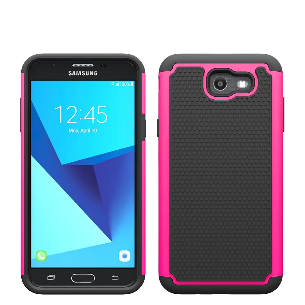 Двойной Слои Heavy Duty Hybrid Панцири Дело Влияние protectreive Жесткий Чехол для Samsung Galaxy J7
