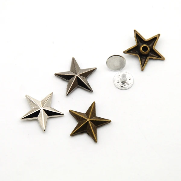 DIY 150sets/lot 18mm zinc alloy metal rivets star jeans button rivets with alum nail nickle/black/bronze ZD-009 free shipping
DIY 150sets/lot 18mm zinc alloy metal rivets star jeans button rivets with alum nail nickle/black/bronze ZD-009 free shipping