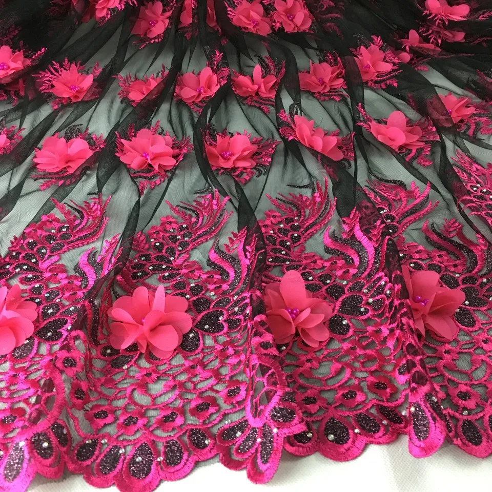 2019 latest 3D stereoscopic flower African French lace high quality with stones lace fabric for Wedding Dresses HX05K In Purple
2019 latest 3D stereoscopic flower African French lace high quality with stones lace fabric for Wedding Dresses HX05K In Purple