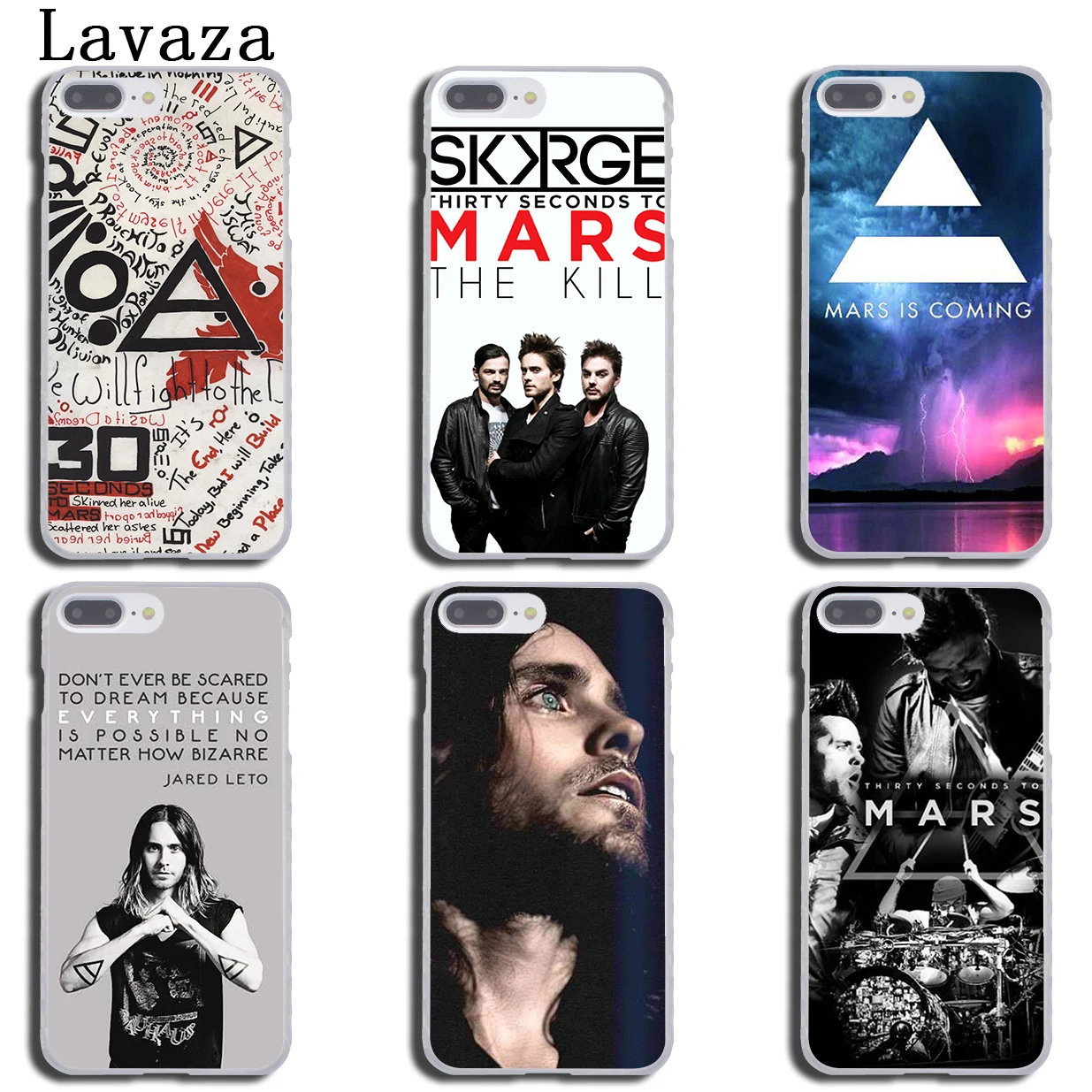 Твердый чехол для телефона Lavaza 30 Seconds To Mars 30STM iPhone XR X XS 11 Pro Max 10 7 8 6S 5 5S SE 4S 4|phone cases|6s