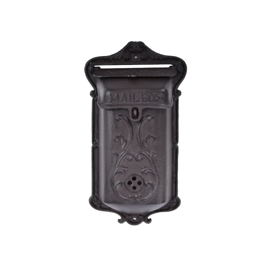 Retro Style Waterproof Newspaper Letter Mailbox Postbox Post Cse Box Cast Iron Vintage Pastoral Home Wall Mounted Mailbox
Retro Style Waterproof Newspaper Letter Mailbox Postbox Post Cse Box Cast Iron Vintage Pastoral Home Wall Mounted Mailbox