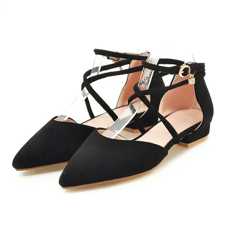 ENMAYER 2019 Flock Basic Casual Women Fashion Flats Solid Pointed Toe Spring/autumn Woman Shoes Size 34-43 LY1741
ENMAYER 2019 Flock Basic Casual Women Fashion Flats Solid Pointed Toe Spring/autumn Woman Shoes Size 34-43 LY1741