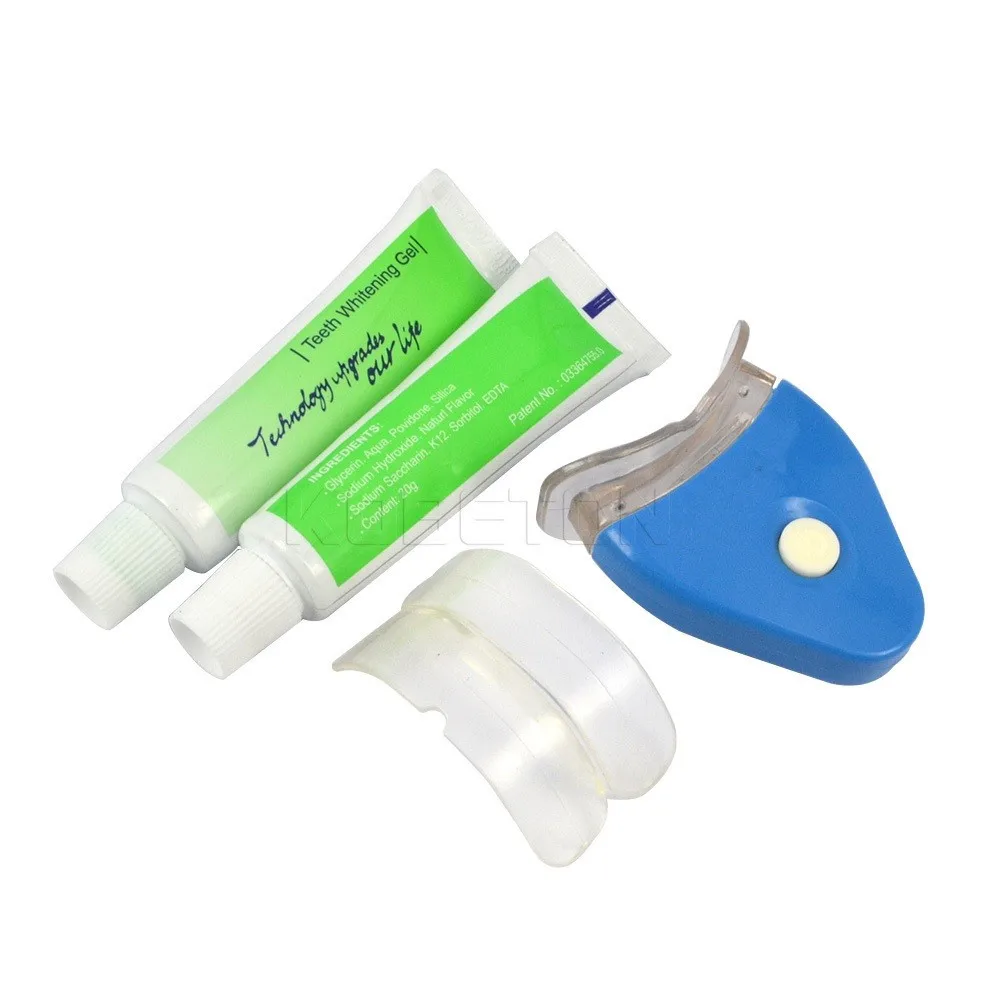 

QIC личный уход за зубами Здоровый Белый светильник отбеливание зубов гель отбеливатель забота о здоровье полости рта Зубная паста комплект