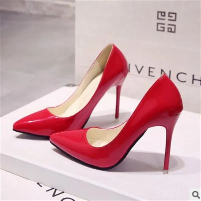 2019 Hot Women Shoes Pointed Toe Pumps Patent Leather Dress High Heels Boat Wedding Zapatos Mujer Blue Wine Red Lady Blue
2019 Hot Women Shoes Pointed Toe Pumps Patent Leather Dress High Heels Boat Wedding Zapatos Mujer Blue Wine Red Lady Blue