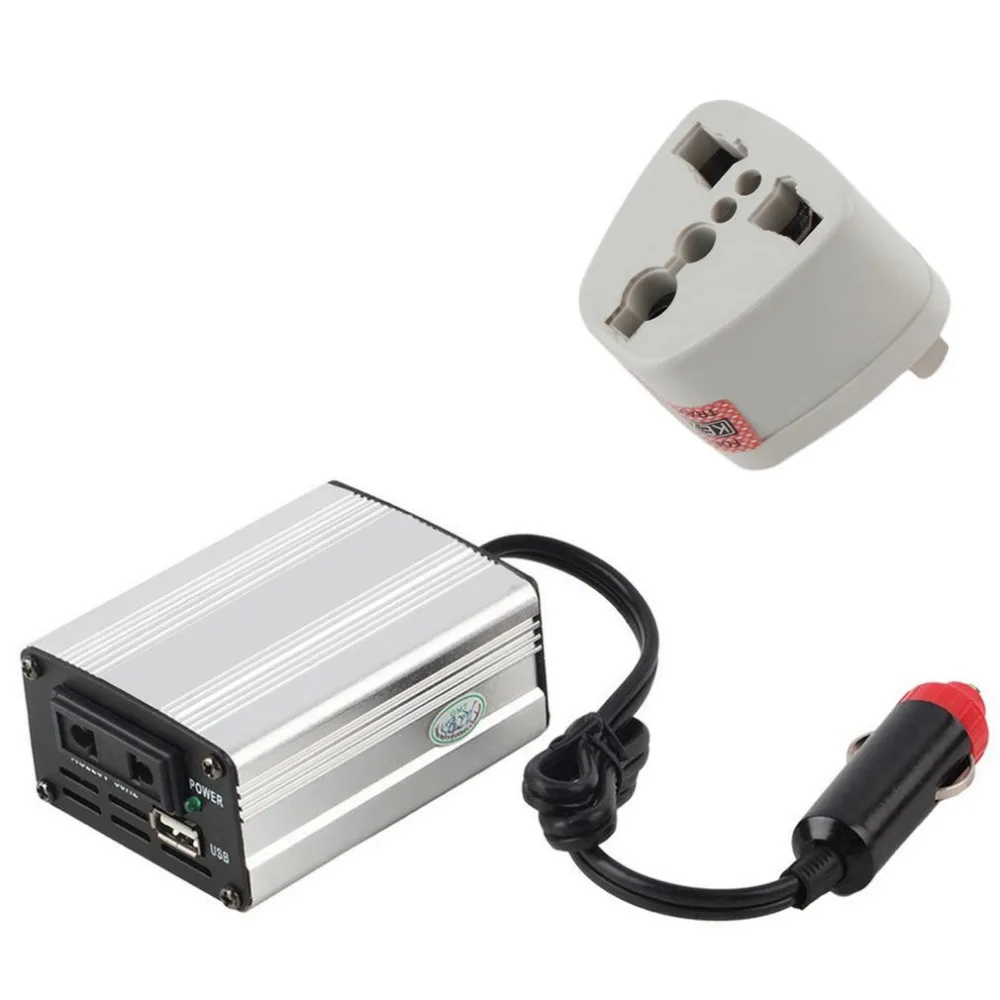 700W Silver Power Inverter Adapter Car Converter 12V to 110V/220V Input Car Power Converter Vehicle Power Supply Charger UK Plug
700W Silver Power Inverter Adapter Car Converter 12V to 110V/220V Input Car Power Converter Vehicle Power Supply Charger UK Plug
