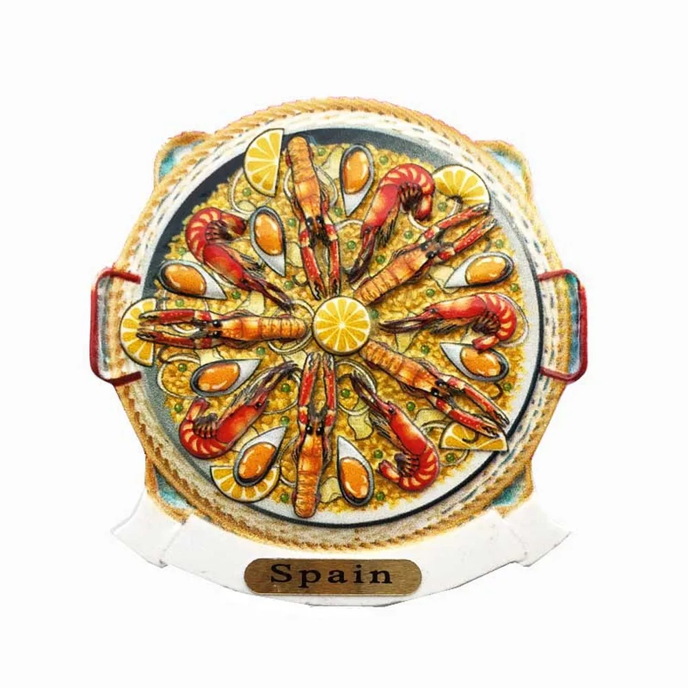 BABELEMI Spain Refrigerator Magnet 3D Paella Simulated Food Fridge Magnets Travel Souvenirs Home Decoration Accessories
BABELEMI Spain Refrigerator Magnet 3D Paella Simulated Food Fridge Magnets Travel Souvenirs Home Decoration Accessories