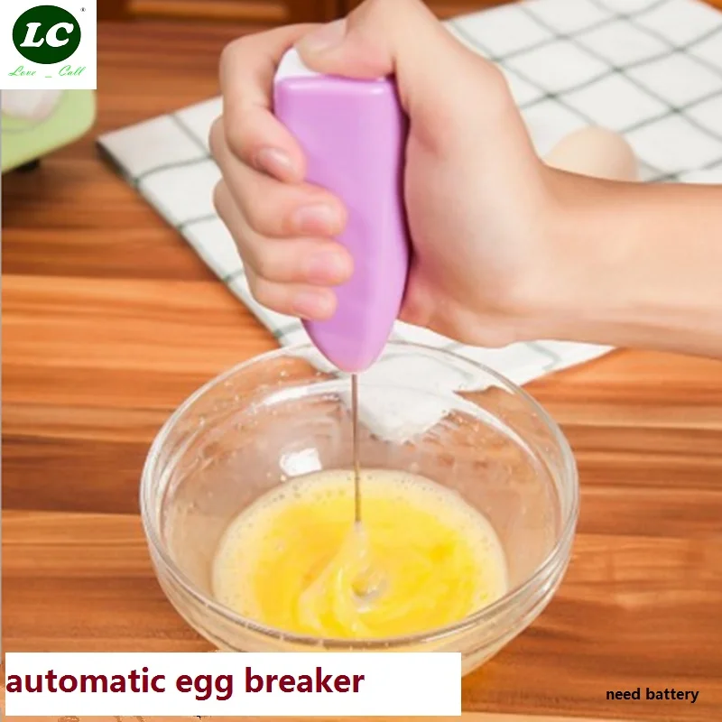 cooking tool utensil egg breaker Baking tools automatic hand-held mini whisk coffee tea mixer egg beater
cooking tool utensil egg breaker Baking tools automatic hand-held mini whisk coffee tea mixer egg beater