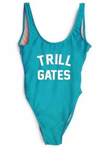Free Shipping US SIZE TRILL GATES Swimwear suits One Piece Bodysuit Jumpsuit Girl Playsuit Beachwear Bathingsuit Customn 
Free Shipping US SIZE TRILL GATES Swimwear suits One Piece Bodysuit Jumpsuit Girl Playsuit Beachwear Bathingsuit Customn