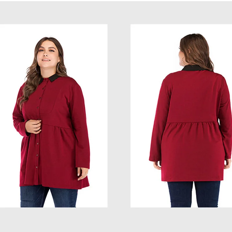 Plus size slim waist jackets women turn down collar loose fit long sleeve thin jacket 2019 new arrival spring autumn
Plus size slim waist jackets women turn down collar loose fit long sleeve thin jacket 2019 new arrival spring autumn