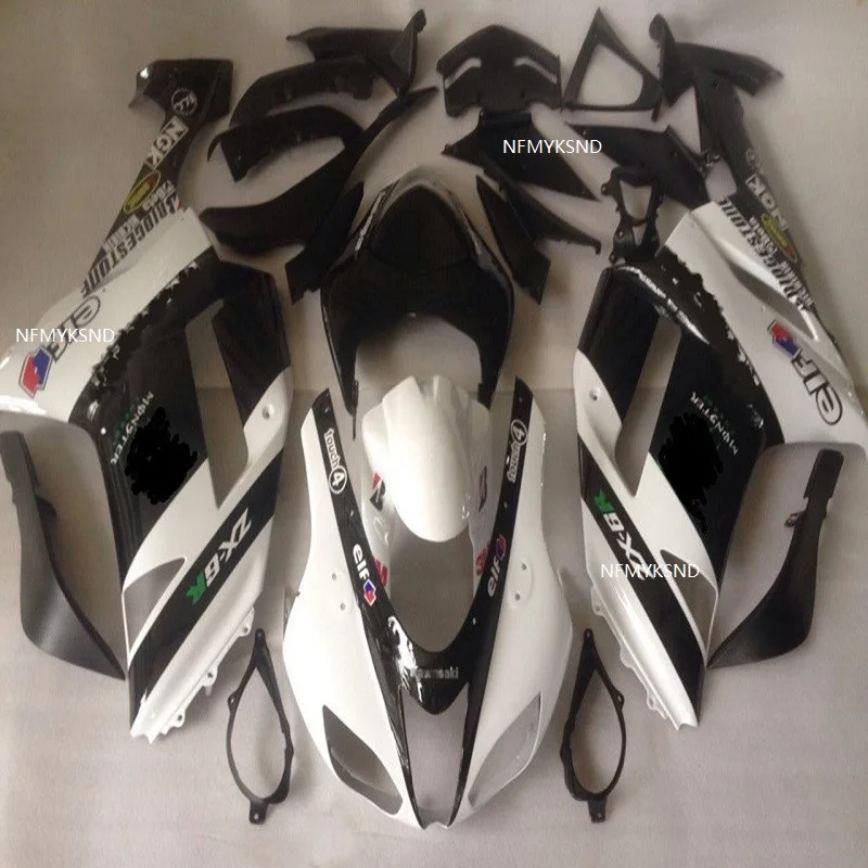 Hi-grade custom fairing kit FOR KAWASAKI NINJA ZX 6R 636 07 08 ZX-6R 07-08 ZX6R 2007 2008 ZX 6R 07 08 fairings white black
Hi-grade custom fairing kit FOR KAWASAKI NINJA ZX 6R 636 07 08 ZX-6R 07-08 ZX6R 2007 2008 ZX 6R 07 08 fairings white black