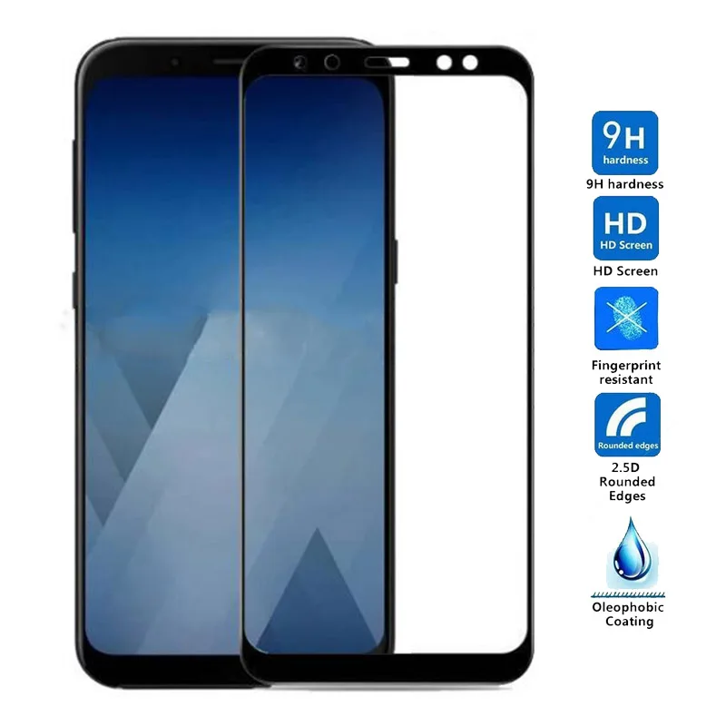 Full Cover Screen Protector Tempered Glass For Samsung Galaxy A8 2018 A530F / A8 Plus Glass Film For Samsung A8 Plus 2018 A730F
Full Cover Screen Protector Tempered Glass For Samsung Galaxy A8 2018 A530F / A8 Plus Glass Film For Samsung A8 Plus 2018 A730F