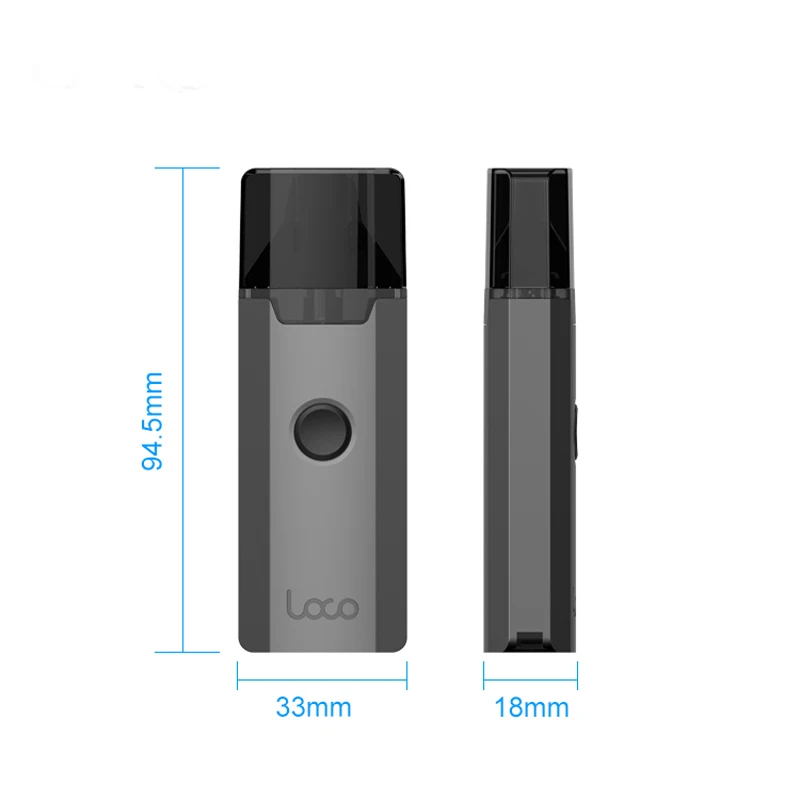 Pod Vape комплект оригинальный GTRS LOCO AIO многоразовый для электронных сигарет система