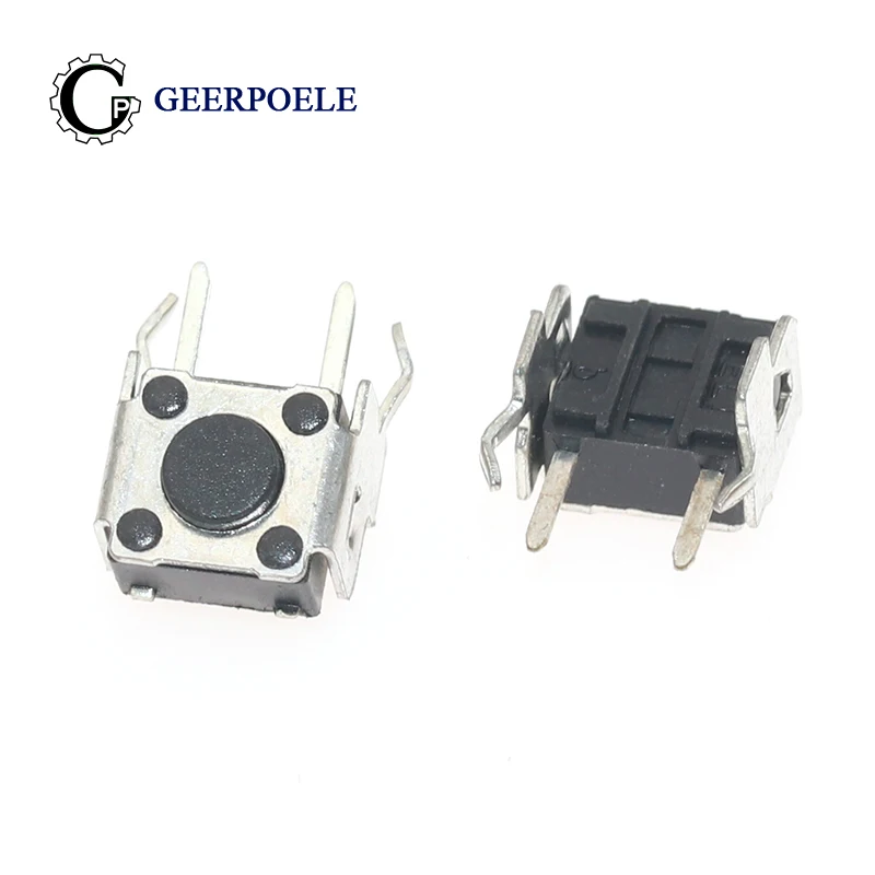20 pcs/lot 6*6*4.5mm Side Insertion Half Bracket 12V 0.05A Push Button Switch Micro Switch Tactile Tact Direct Patch Self-Reset
20 pcs/lot 6*6*4.5mm Side Insertion Half Bracket 12V 0.05A Push Button Switch Micro Switch Tactile Tact Direct Patch Self-Reset