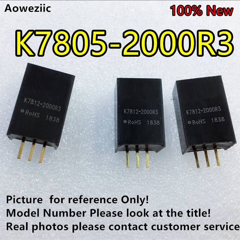 Aoweziic 5PCS/lot K7805-2000R3 K7805-2000 K7805 New Original Input: 8V-36V Output: +5V 2A, DC-DC NoIsolate
Aoweziic 5PCS/lot K7805-2000R3 K7805-2000 K7805 New Original Input: 8V-36V Output: +5V 2A, DC-DC NoIsolate