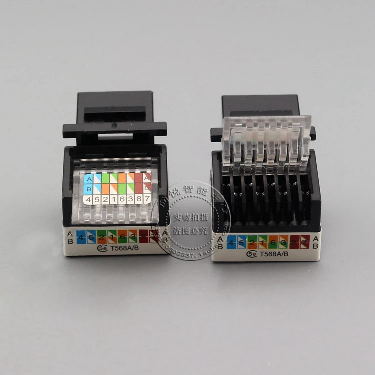 5PCS/10PCS Black Cat5E 8 Core Network Information Module Connector Socket Computer Outlet Adapter
5PCS/10PCS Black Cat5E 8 Core Network Information Module Connector Socket Computer Outlet Adapter